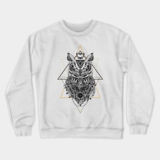 Owl in aztec style Crewneck Sweatshirt